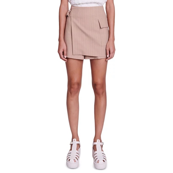 Iharell Striped Skorts